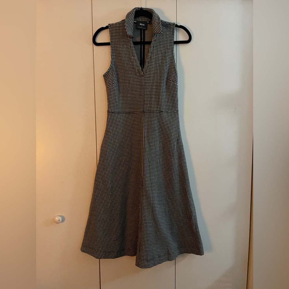 Academia 50s inspired dress collared